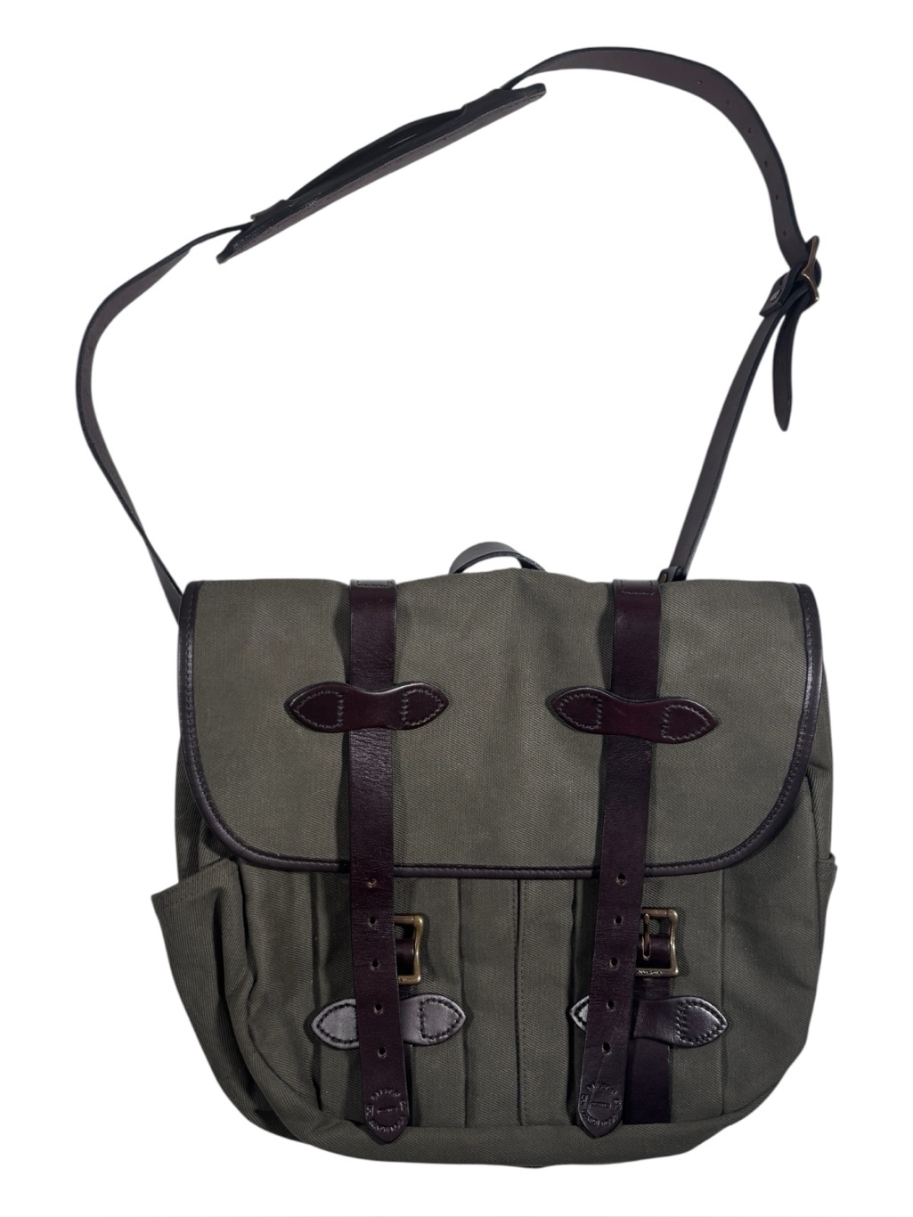 Nwot Filson Rugged Twill Field Bag Otter Green Medium Travel Photography